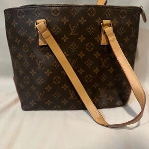 Louis Vuitton Dark Brown Monogram Tote